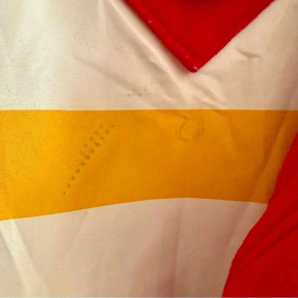 Pendleton Bold Red Wool Coat Size S - image 8